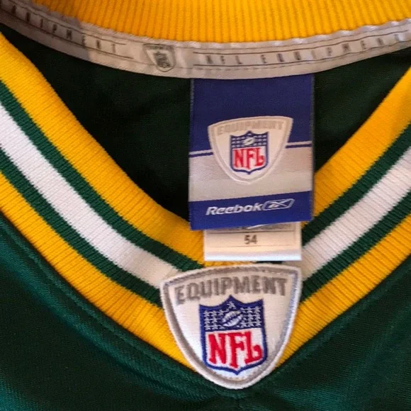 Reebok NFL #4 Favre Official Jersey-Size 54